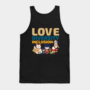 Love Diversity Inclusion Tank Top